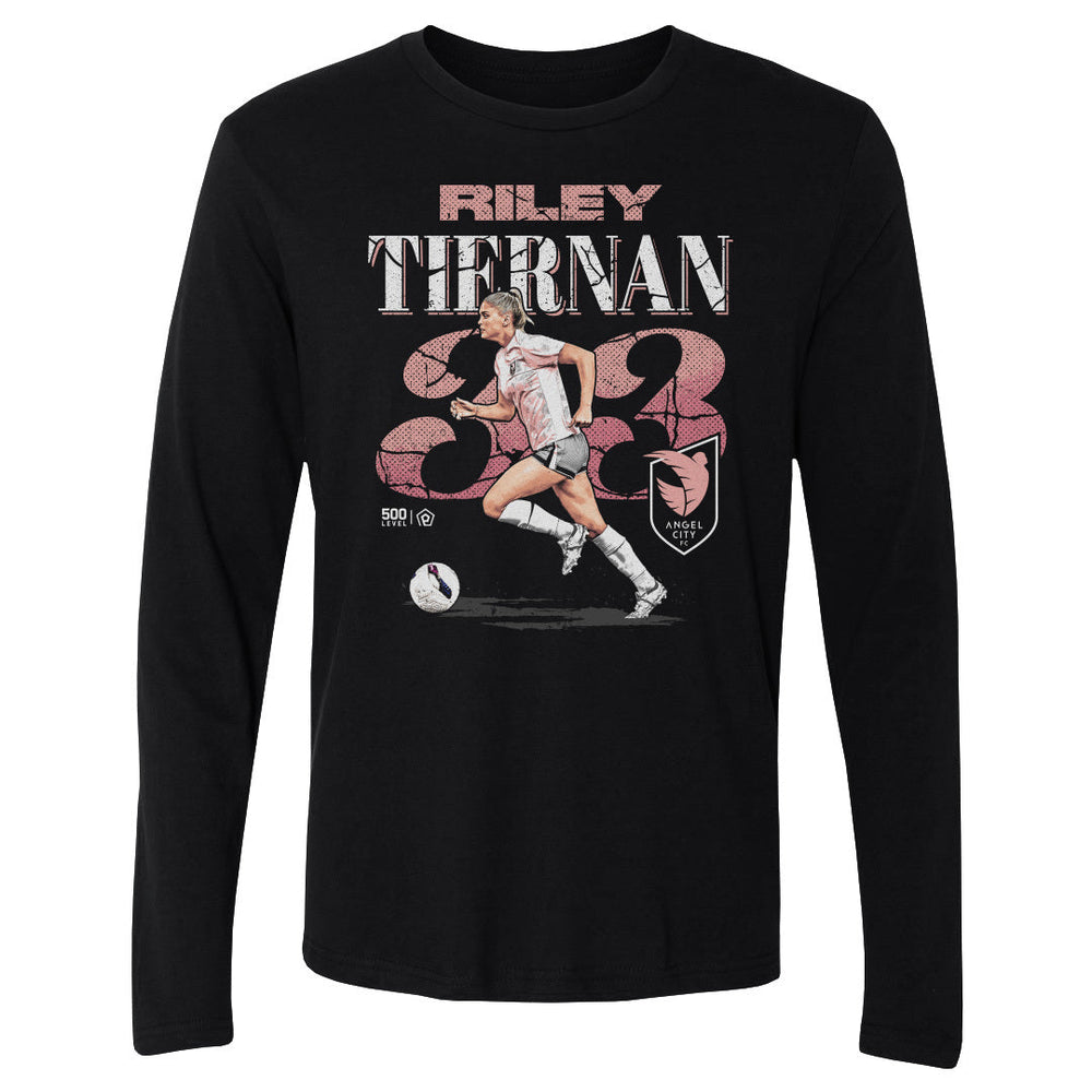 Riley Tiernan Angel City FC Cracked Number WHT