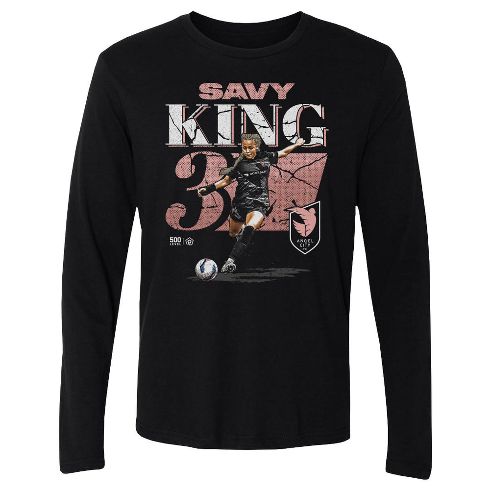 Savy King Angel City FC Cracked Number WHT