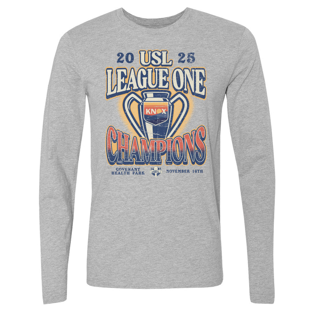 One Knoxville SC 2025 USL League One Final Champions Trophy WHT (ONLINE ORDER ONLY)
