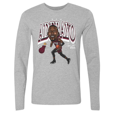 Bam Adebayo Miami Heat Cartoon WHT (ONLINE ORDER ONLY)