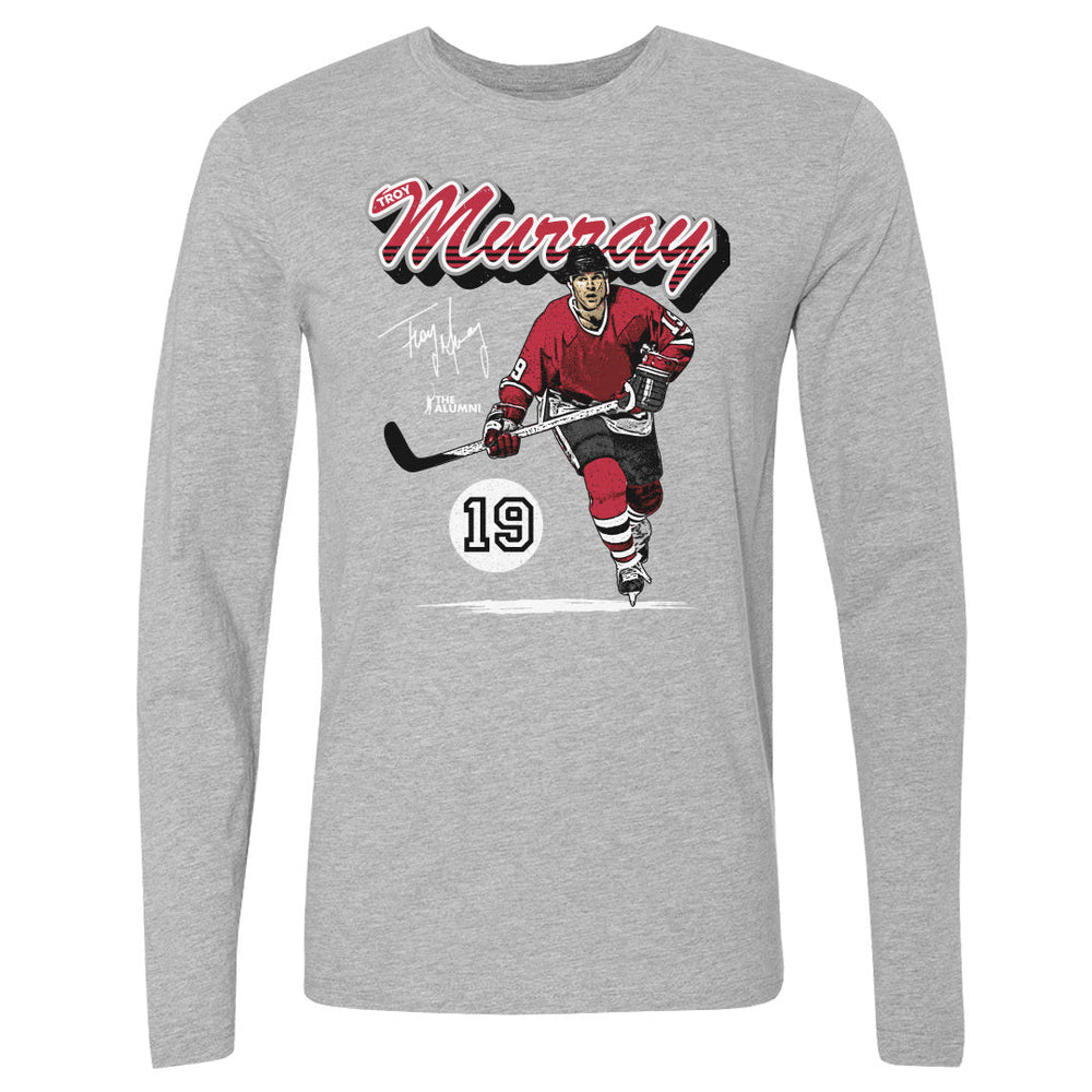 Troy Murray Chicago Retro Script WHT (ONLINE ORDER ONLY)