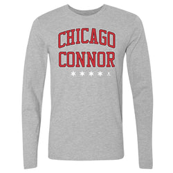 Connor Bedard Chicago Athletic Font WHT (ONLINE ORDER ONLY)