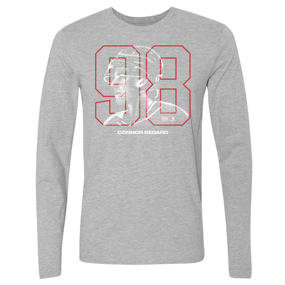 Connor Bedard Chicago Overlay WHT (ONLINE ORDER ONLY)