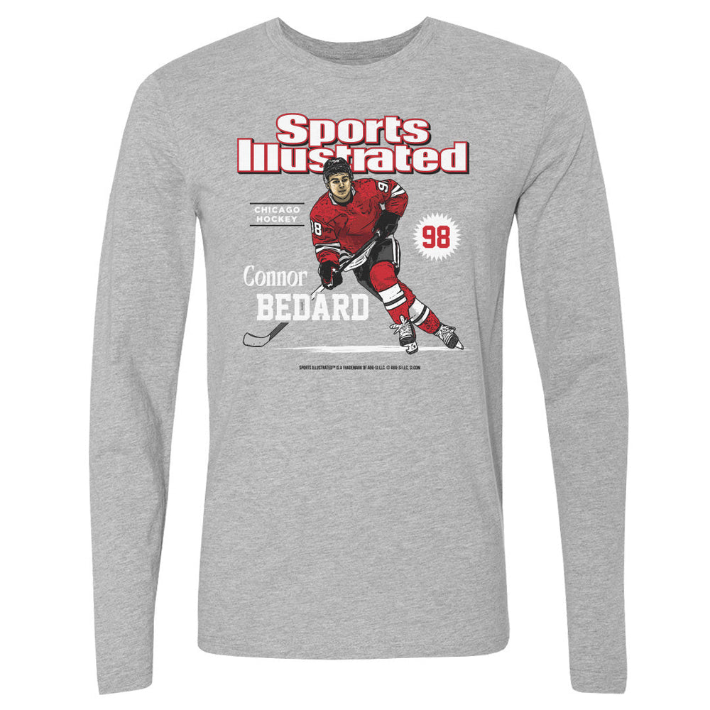 Connor Bedard Sports Illustrated & Chicago Card WHT (ONLINE ORDER ONLY)