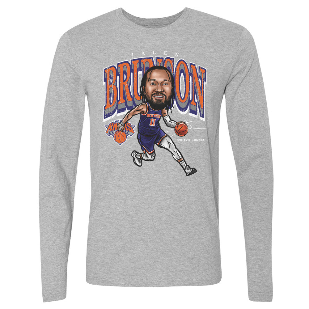 Jalen Brunson New York Knicks Cartoon WHT (ONLINE ORDER ONLY)