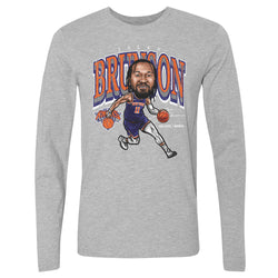 Jalen Brunson New York Knicks Cartoon WHT (ONLINE ORDER ONLY)