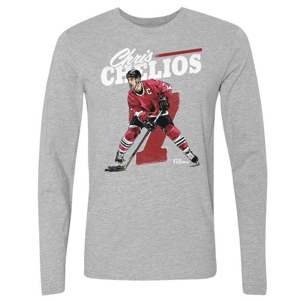 Chris Chelios Chicago Retro WHT (ONLINE ORDER ONLY)