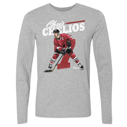 Chris Chelios Chicago Retro WHT (ONLINE ORDER ONLY)