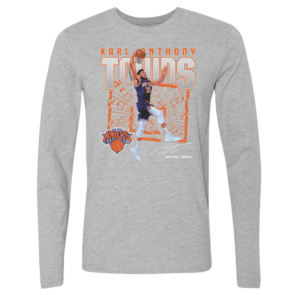 Karl-Anthony Towns New York Knicks Shattered WHT (ONLINE ORDER ONLY)