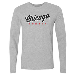 Connor Bedard Chicago Script Connor WHT (ONLINE ORDER ONLY)