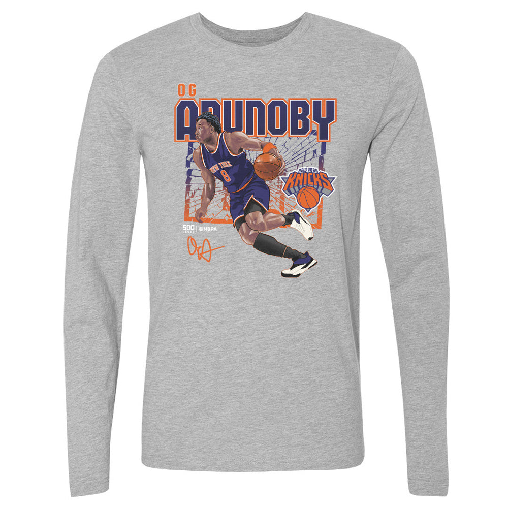 OG Anunoby New York Knicks Shattered WHT (ONLINE ORDER ONLY)
