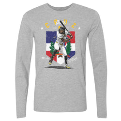 Oneil Cruz Pittsburgh Country Flag WHT