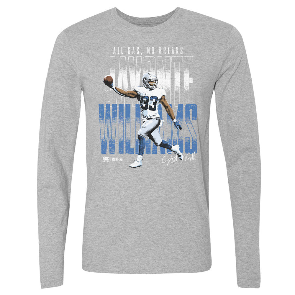Javonte Williams Dallas All Gas No Breaks WHT (ONLINE ORDER ONLY)