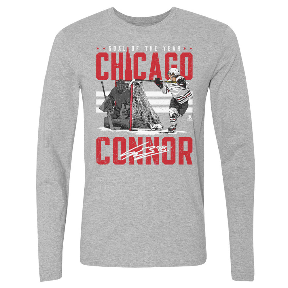 Connor Bedard Chicago Goal Of The Year WHT (ONLINE ORDER ONLY)