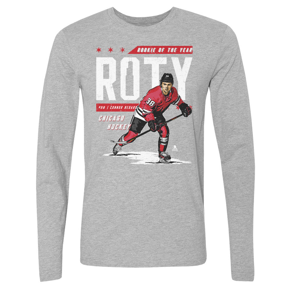 Connor Bedard Chicago Rookie Of The Year WHT (ONLINE ORDER ONLY)