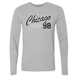 Connor Bedard Chicago Script 98 WHT (ONLINE ORDER ONLY)