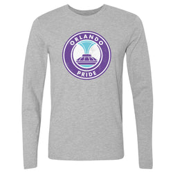 Orlando Pride Vintage Primary Logo WHT (ONLINE ORDER ONLY)