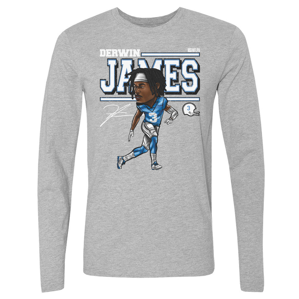 Derwin James Los Angeles C Cartoon WHT (ONLINE ORDER ONLY)