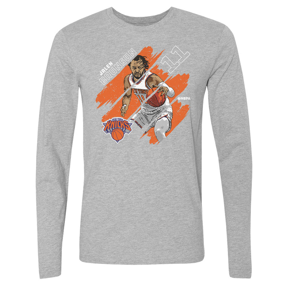 Jalen Brunson New York Knicks Stripes WHT (ONLINE ORDER ONLY)
