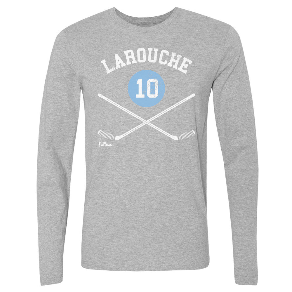 Pierre Larouche Pittsburgh 10 Sticks WHT