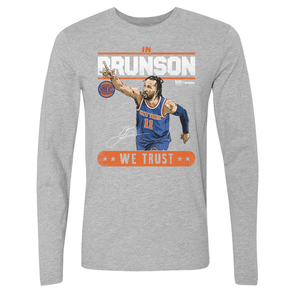 Jalen Brunson New York Knicks Trust WHT (ONLINE ORDER ONLY)