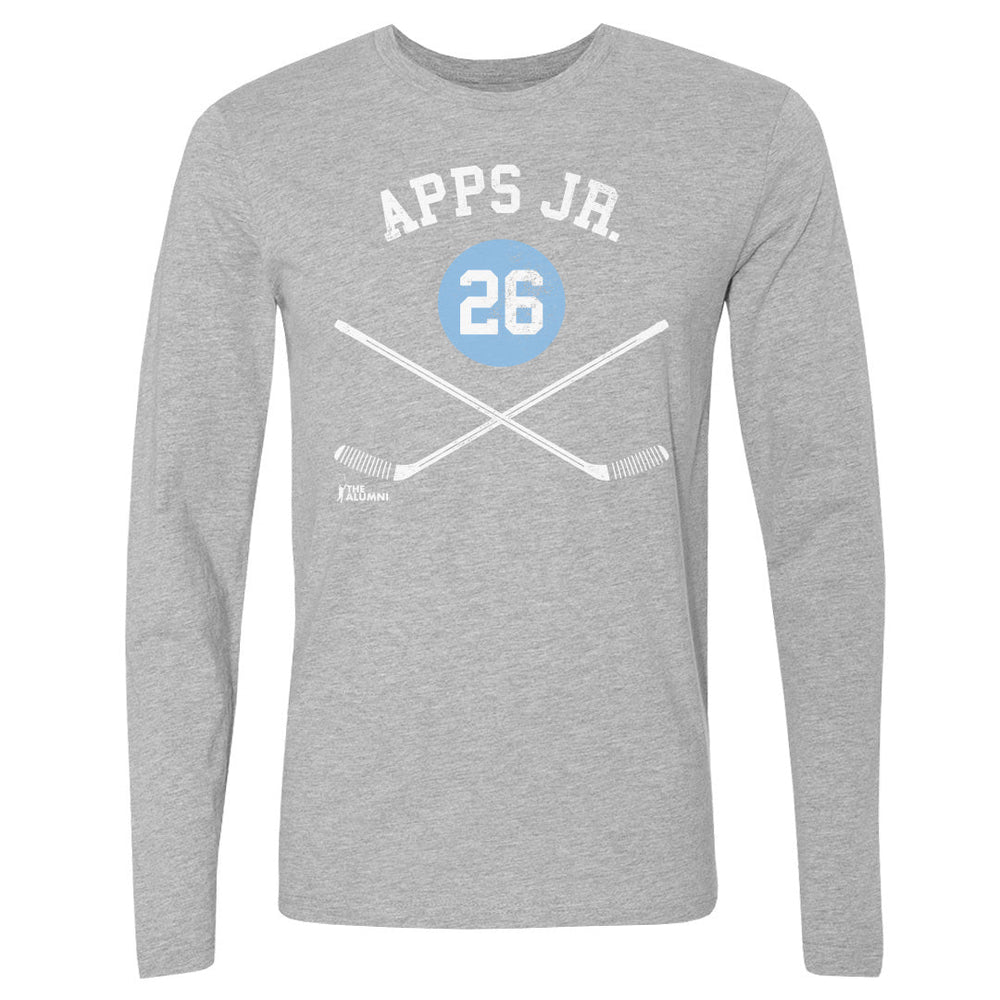 Syl Apps Jr. Pittsburgh 26 Sticks WHT