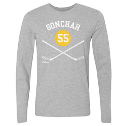 Sergei Gonchar Pittsburgh 55 Sticks WHT