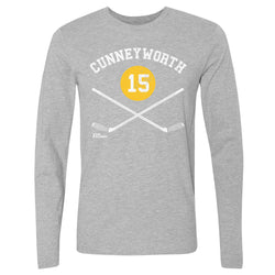 Randy Cunneyworth Pittsburgh 15 Sticks WHT