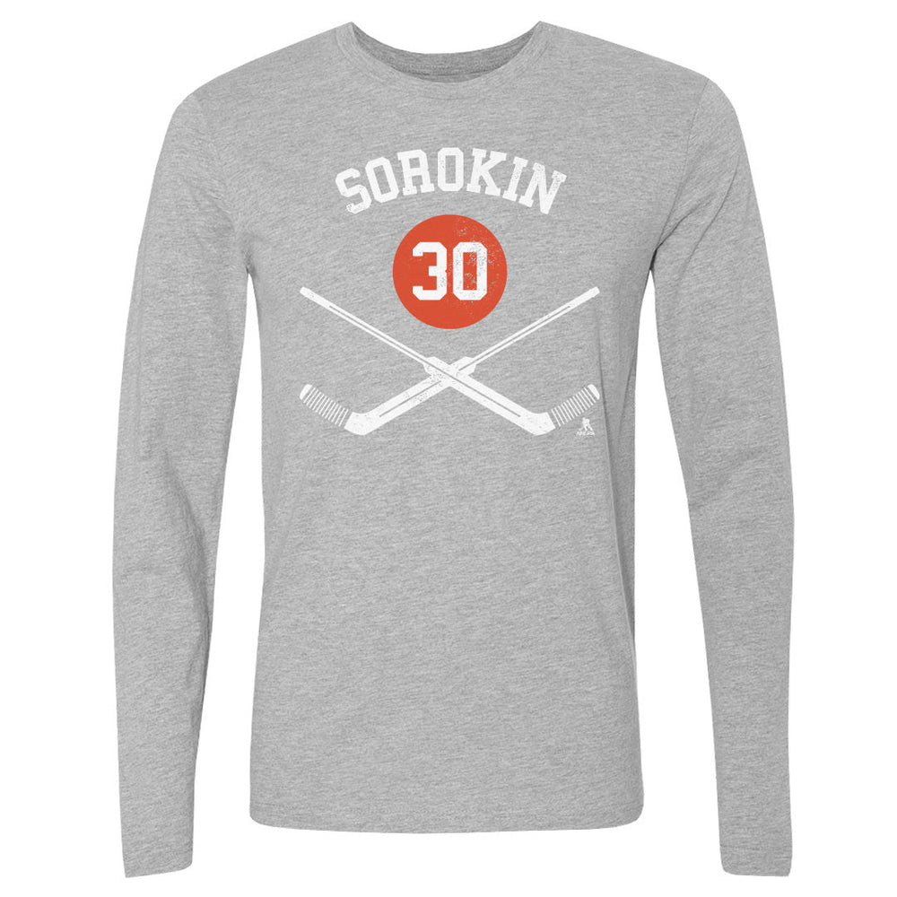 Ilya Sorokin New York I Goalie Sticks WHT