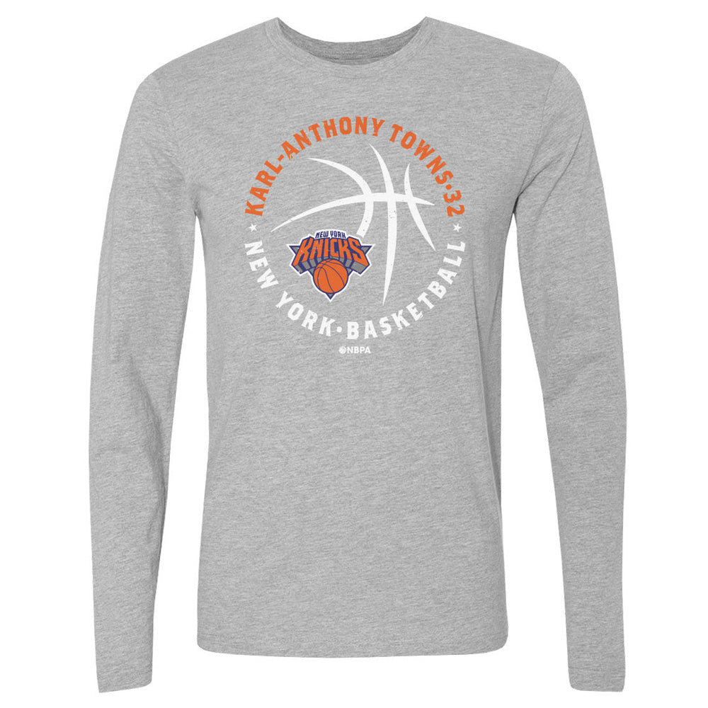 Karl-Anthony Towns New York Knicks Player Ball WHT (ONLINE ORDER ONLY)