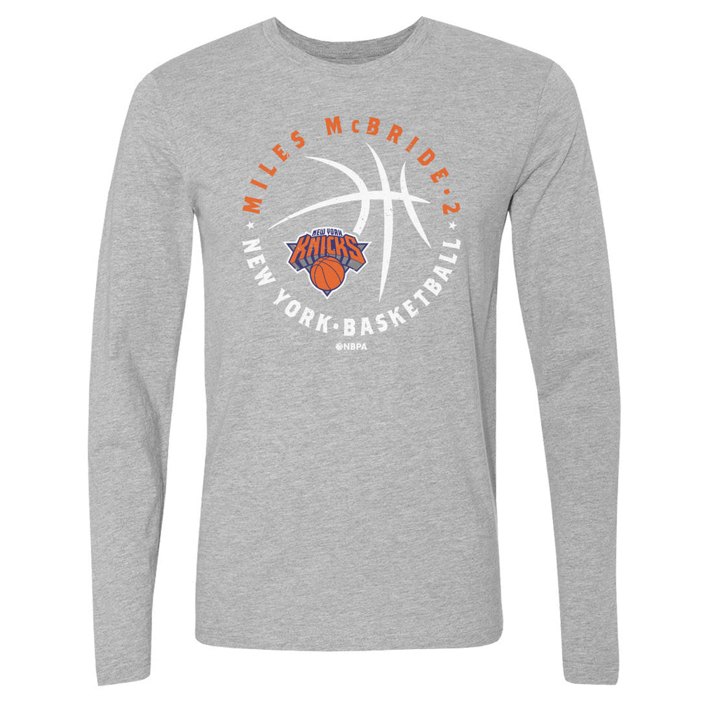 Miles McBride New York Knicks Player Ball WHT (ONLINE ORDER ONLY)
