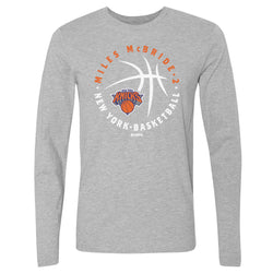 Miles McBride New York Knicks Player Ball WHT (ONLINE ORDER ONLY)
