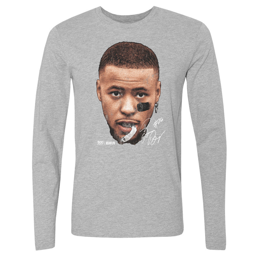 Saquon Barkley Philadelphia Vintage Head WHT (ONLINE ORDER ONLY)