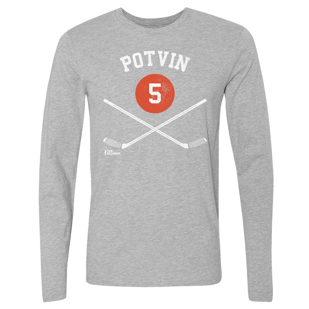 Denis Potvin New York I 5 Sticks WHT