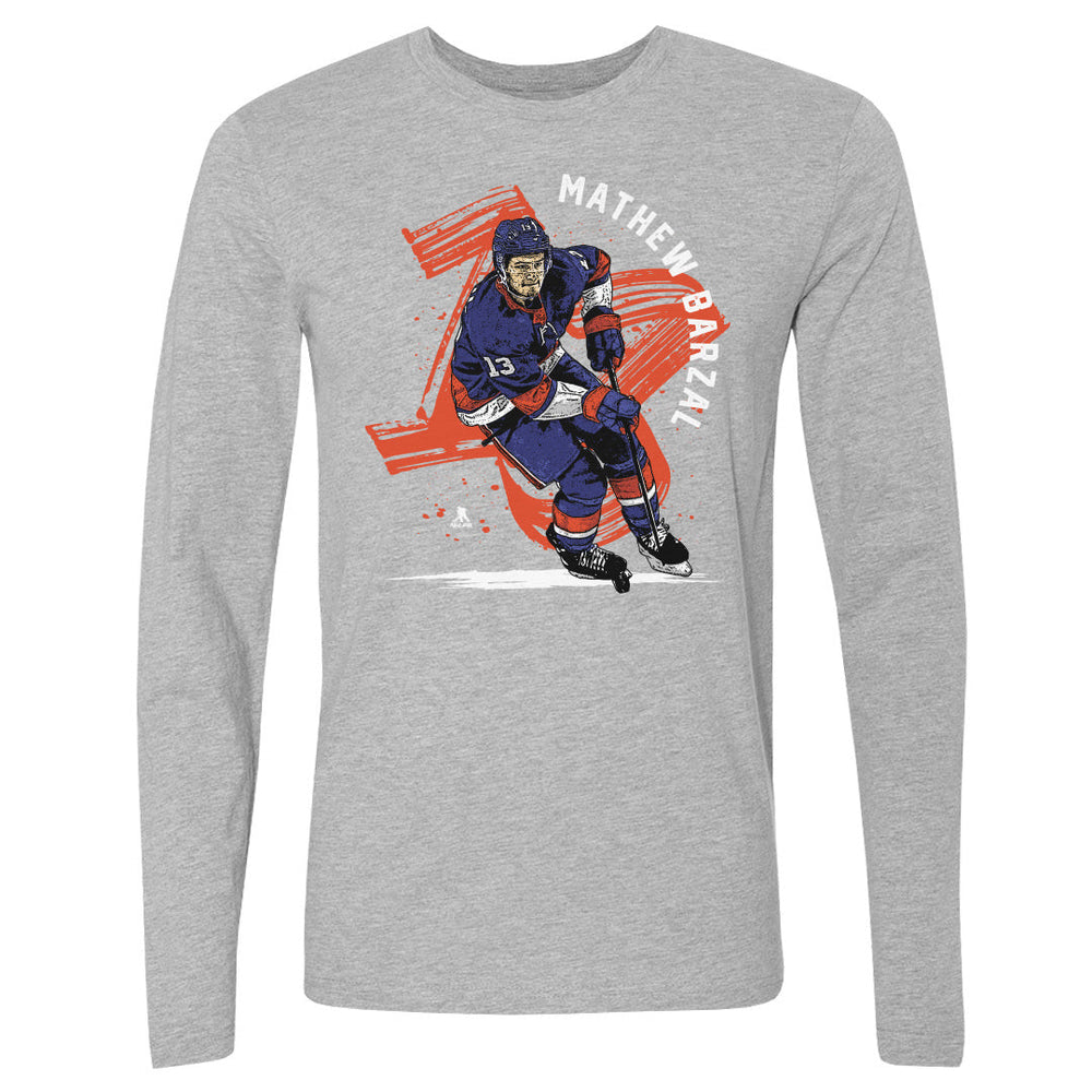 Mathew Barzal New York I Brush WHT