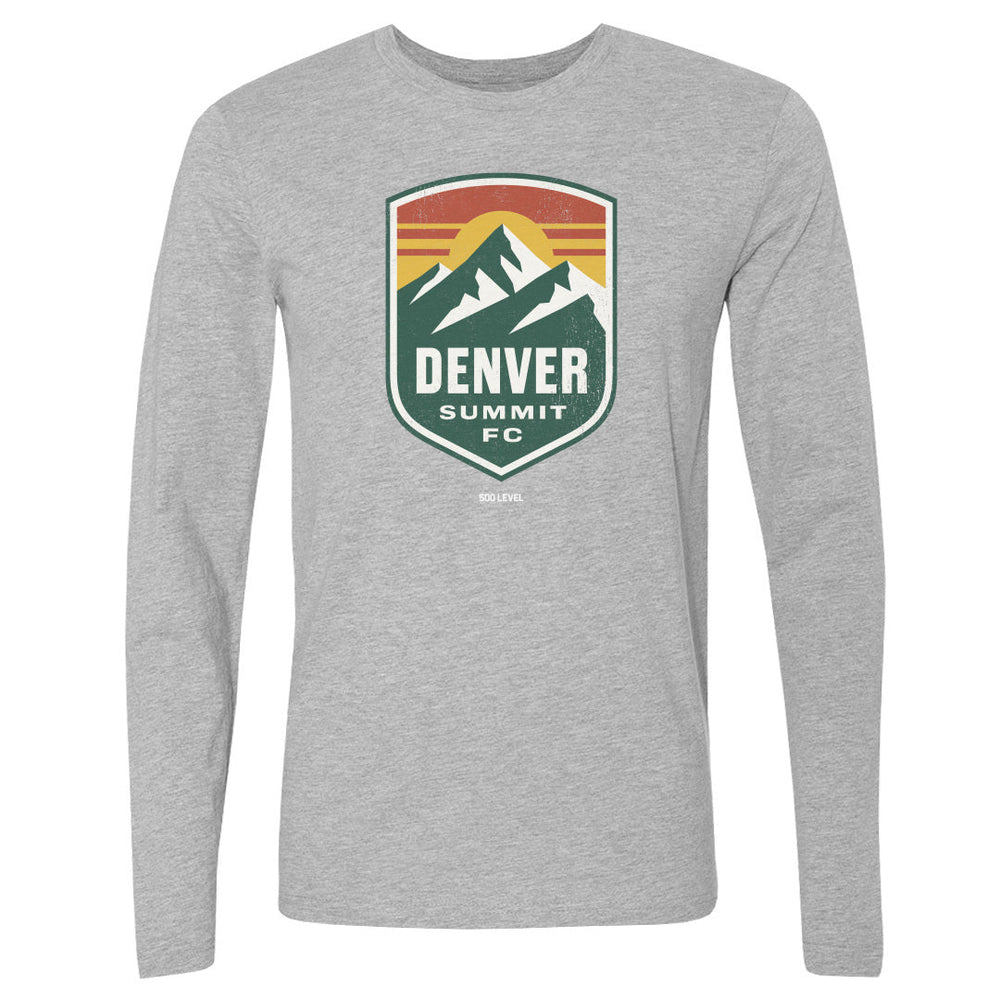 Denver Summit FC Vintage Primary Logo Gray WHT (ONLINE ORDER ONLY)