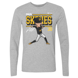 Paul Skenes Pittsburgh Cartoon WHT