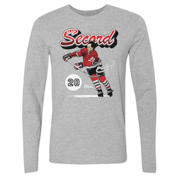 Alan Secord Chicago Retro Script WHT (ONLINE ORDER ONLY)