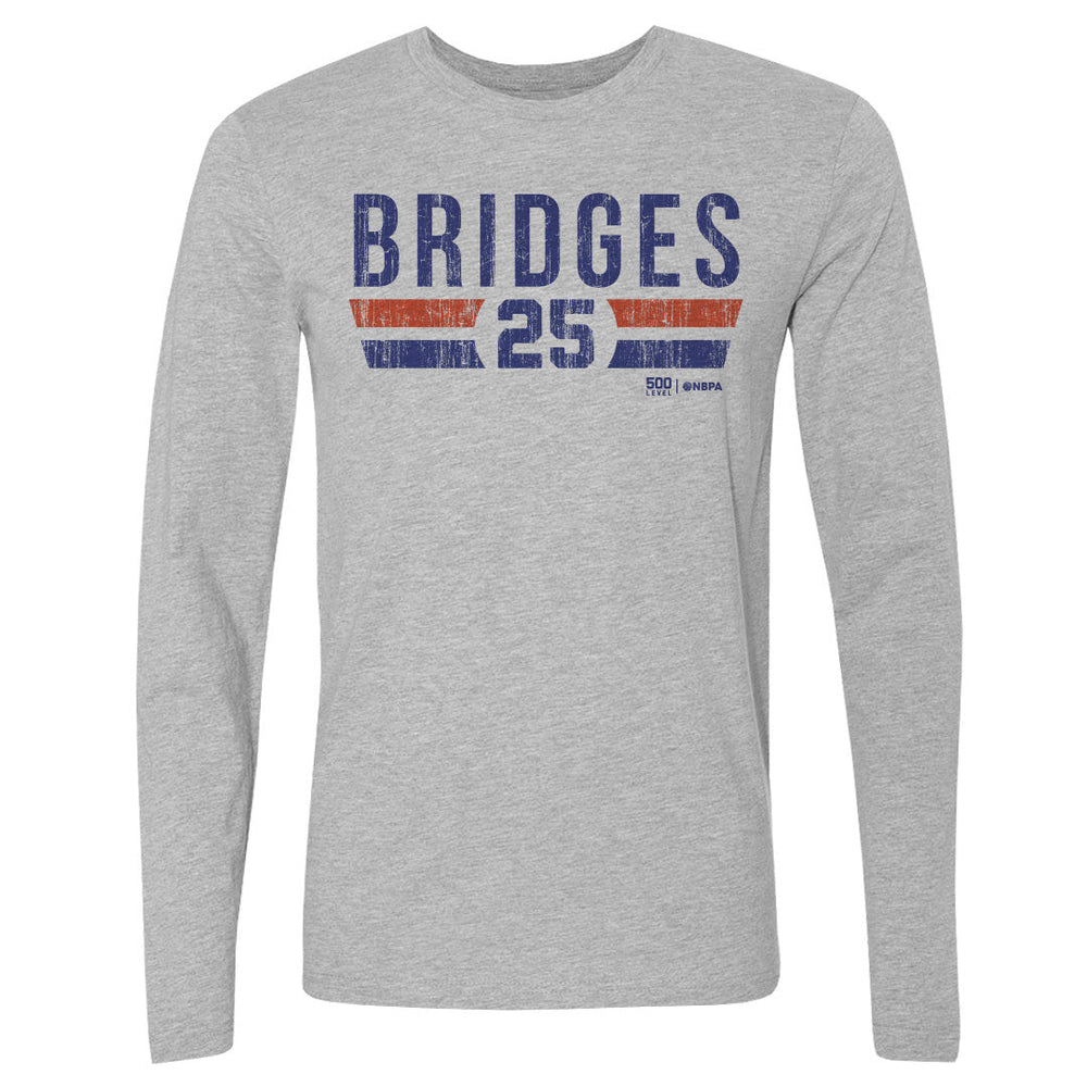 Mikal Bridges New York Knicks Font (ONLINE ORDER ONLY)