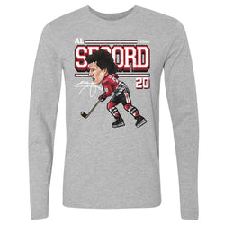 Al Secord Chicago Cartoon WHT (ONLINE ORDER ONLY)
