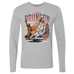 Jalen Brunson New York Knicks Skyline WHT (ONLINE ORDER ONLY)