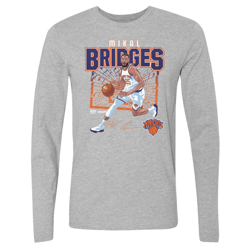 Mikal Bridges New York Knicks Shattered WHT (ONLINE ORDER ONLY)