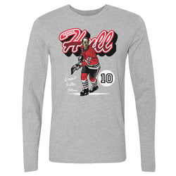Dennis Hull Chicago Retro Script WHT (ONLINE ORDER ONLY)