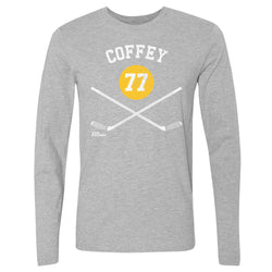 Paul Coffey Pittsburgh 77 Sticks WHT