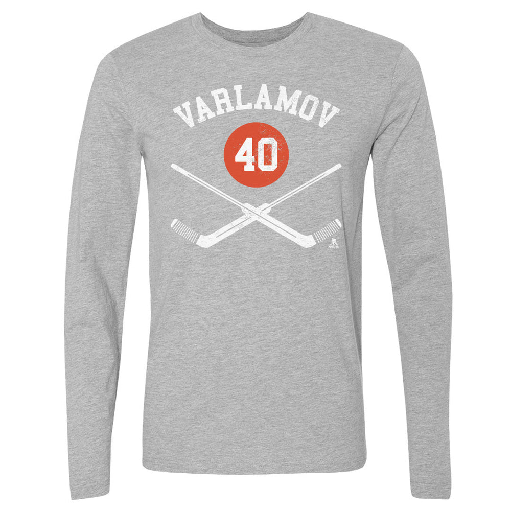 Semyon Varlamov New York I Goalie Sticks WHT