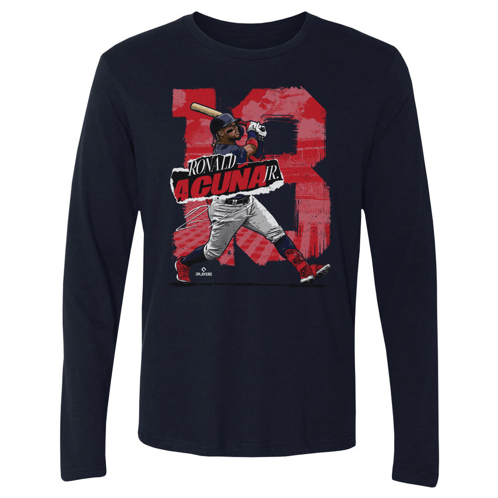 Ronald Acuna Jr. Atlanta Rough WHT