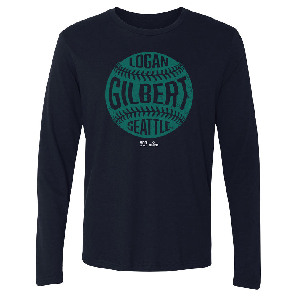 Logan Gilbert Seattle Vintage Baseball WHT (ONLINE ORDER ONLY)