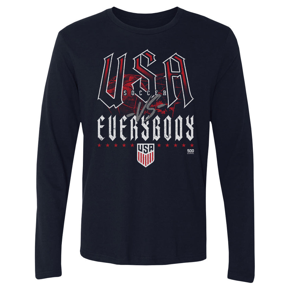 U.S. Soccer Vs. Everybody Grunge WHT