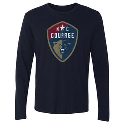 North Carolina Courage Vintage Primary Logo WHT (ONLINE ORDER ONLY)