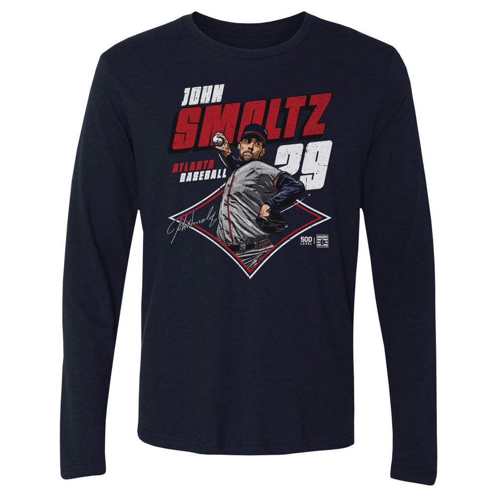 John Smoltz Atlanta Diamond WHT
